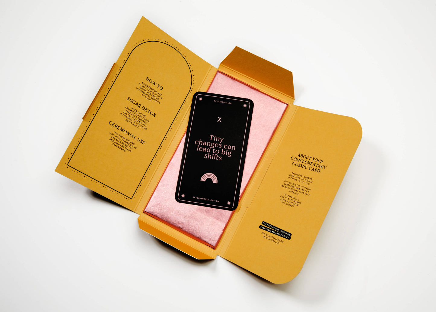 100% DARK CHOCOLATE TABLET: Lemon & Ginger: Morning cleanse