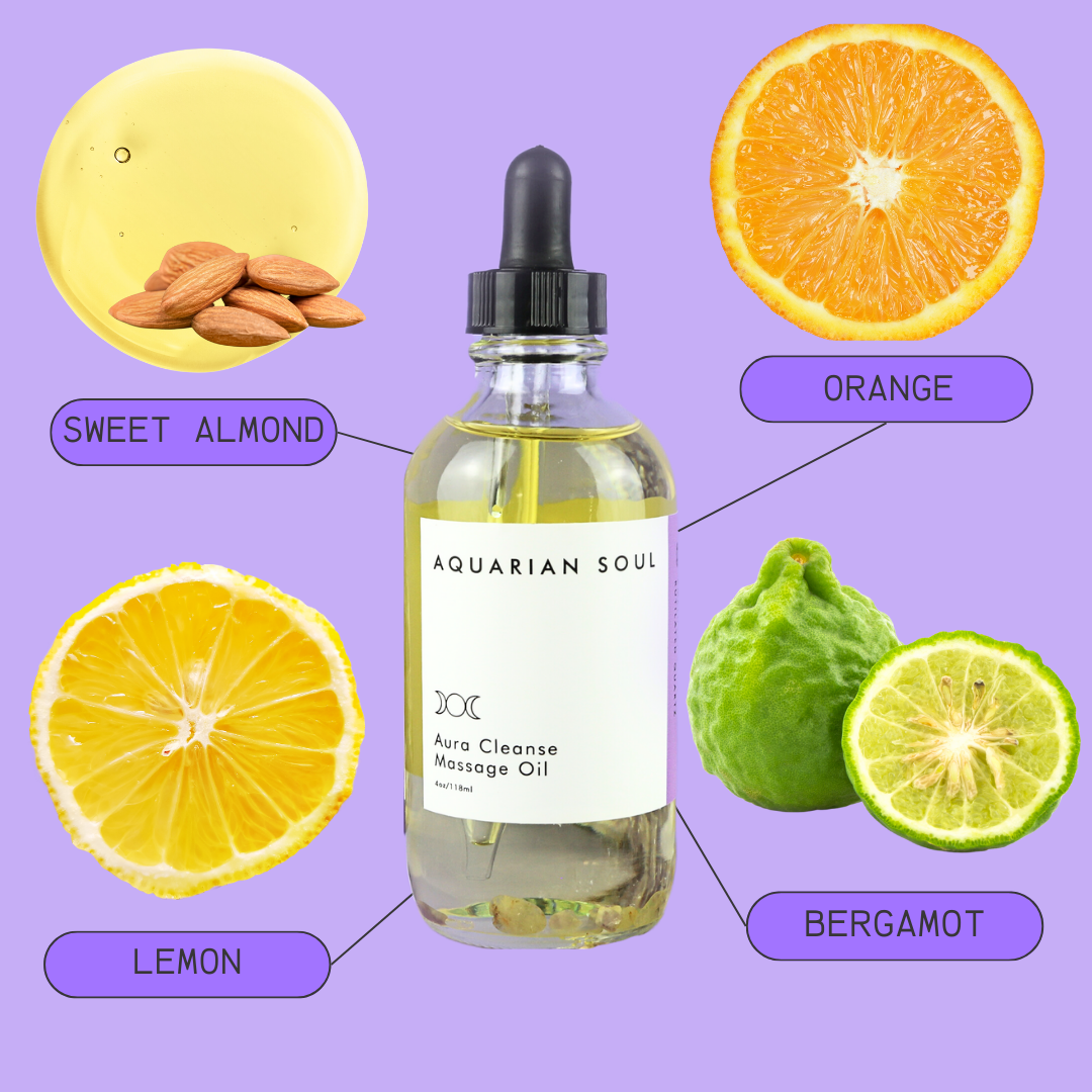 Aura Cleanse Massage Oil