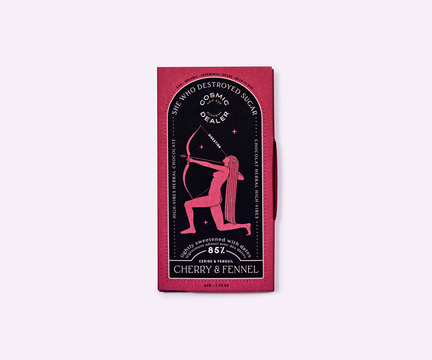 85% RAW DARK CHOCOLATE TABLETS: Hibiscus Salt & Calendula: Mood Uplifting