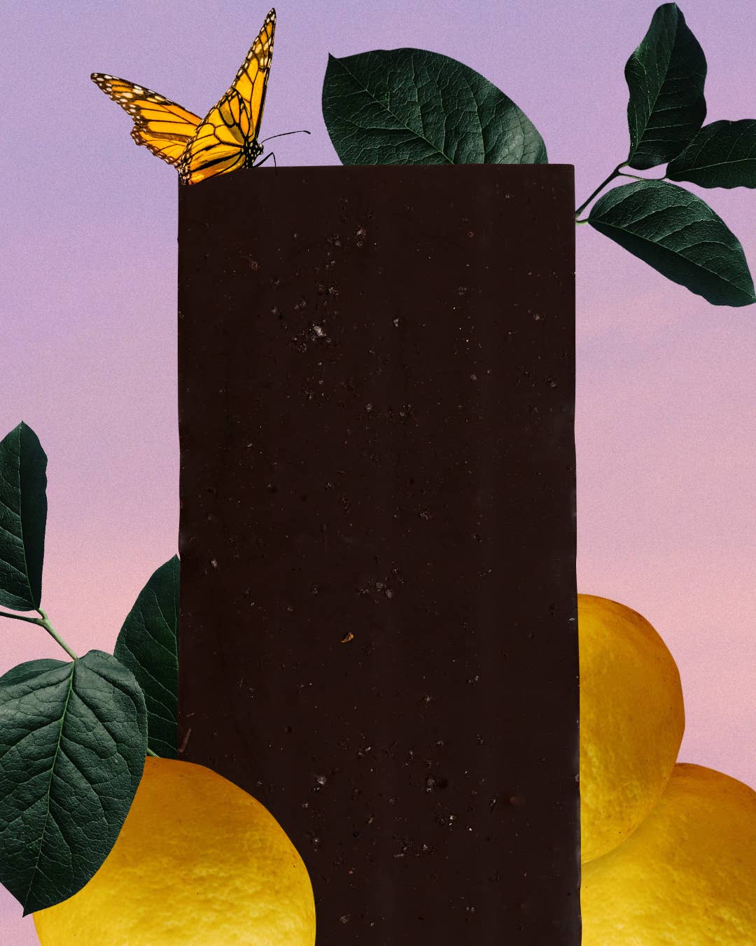 100% DARK CHOCOLATE TABLET: Lemon & Ginger: Morning cleanse