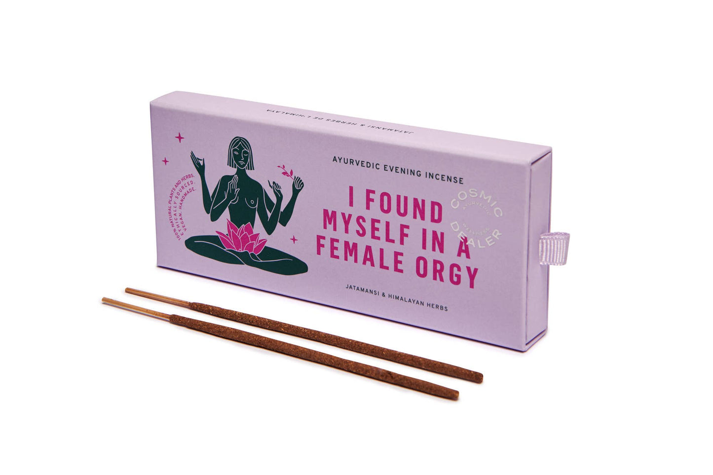 Natural Ayurvedic Incense I Day & Night II found myself in a female orgy