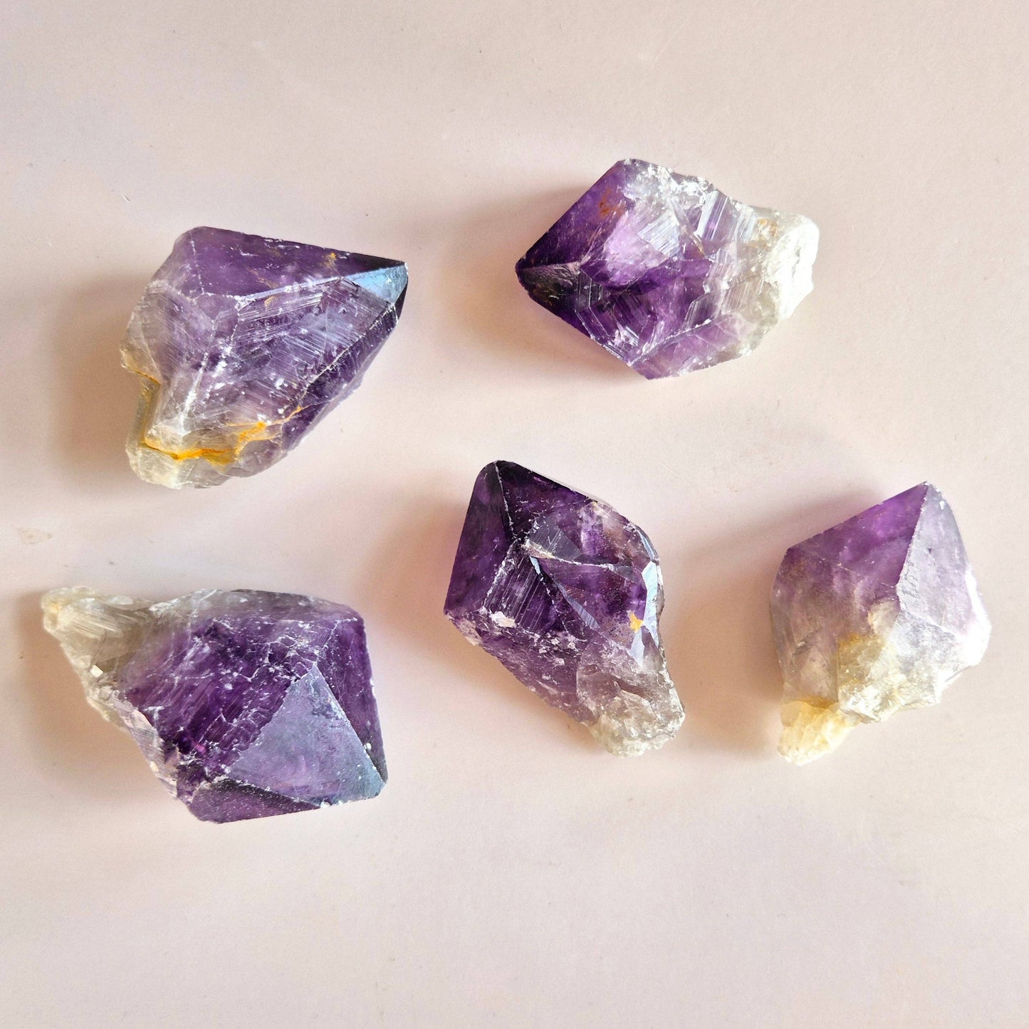 Raw Amethyst Point – Naturally Polished | Spiritual Gemstone