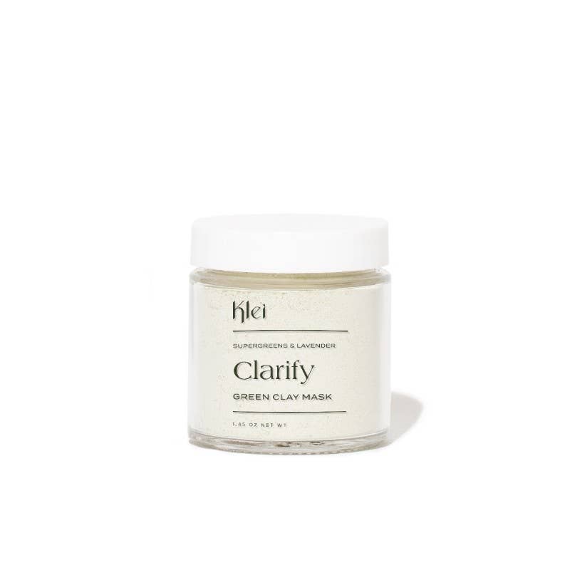 Clarify SuperGreens & Lavender Green Clay Mask