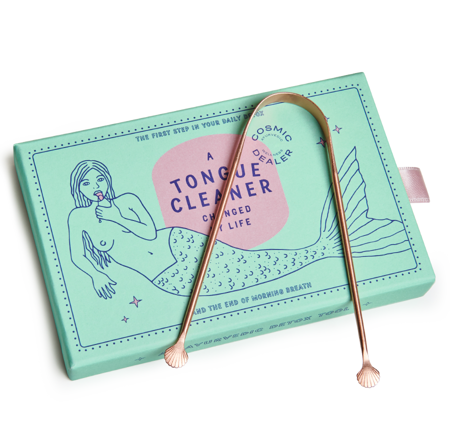 Ayurvedic Copper Tongue Cleaner