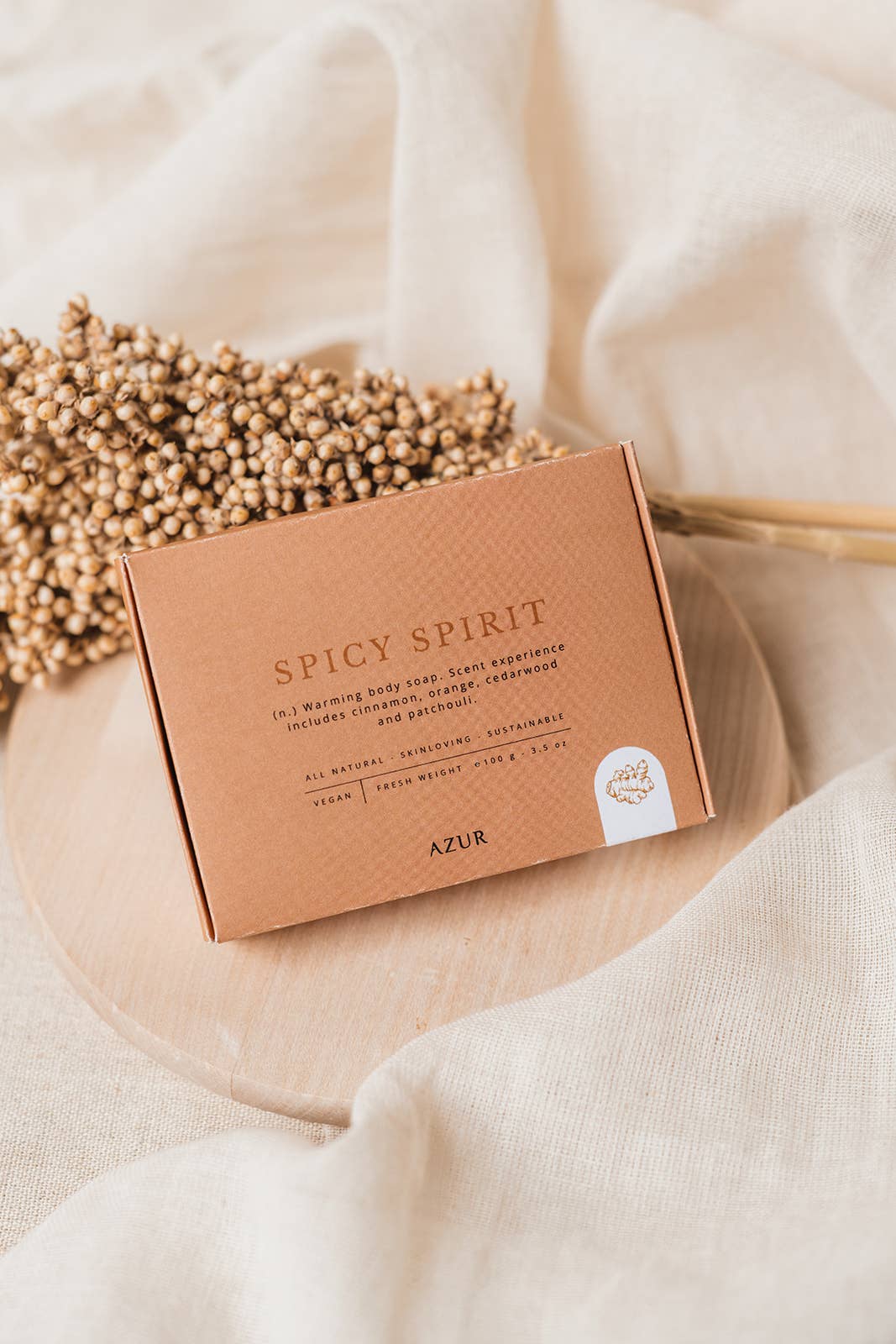 SPICY SPIRIT | body bar | natural soap