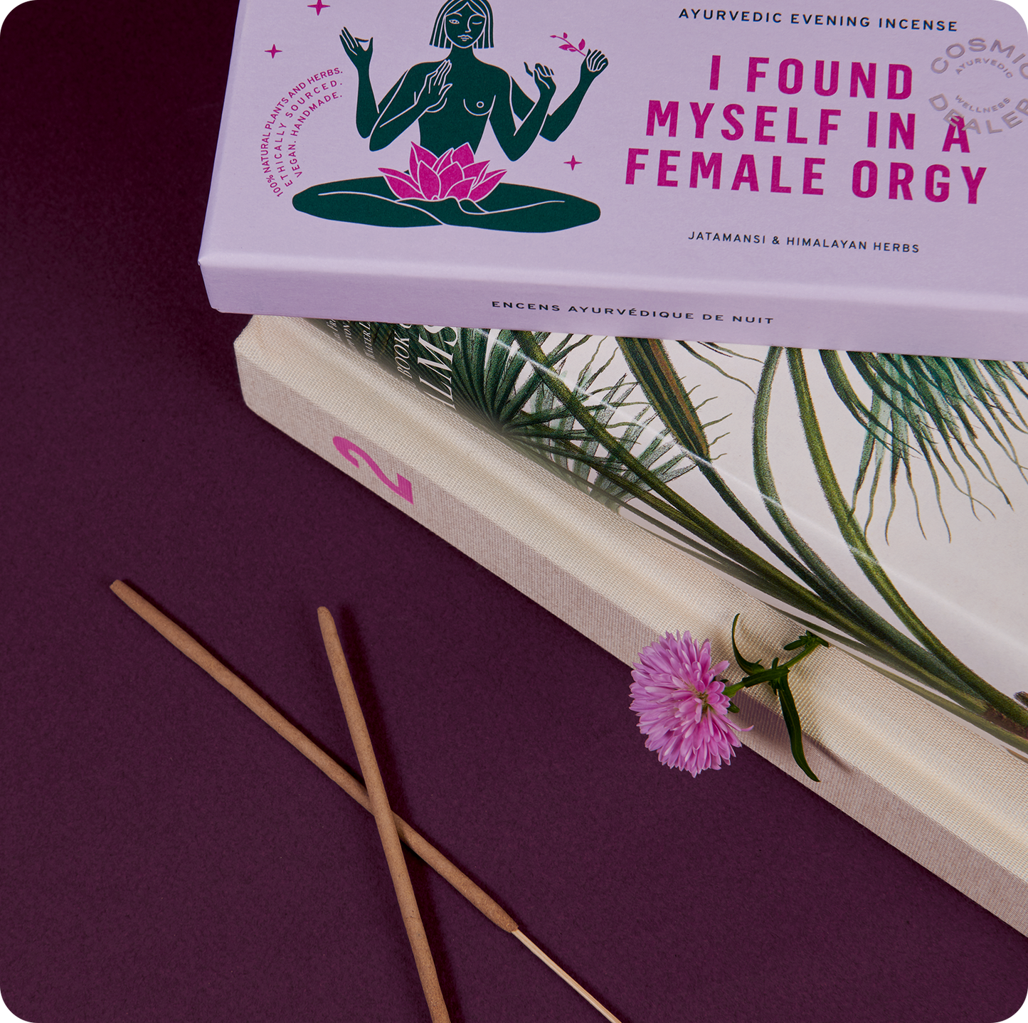 Natural Ayurvedic Incense I Day & Night I I found myself in a female orgy