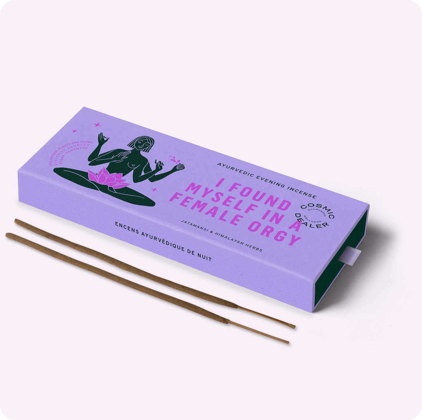 Natural Ayurvedic Incense I Day & Night I I found myself in a female orgy