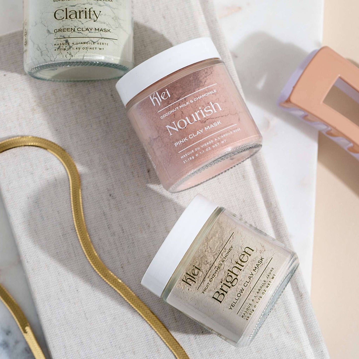 Brighten Fruit Enzymes & Honey Yellow Clay Mask