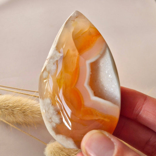 Gemstone Druzy Pink Amethyst flame 72g (Pink Amethyst)