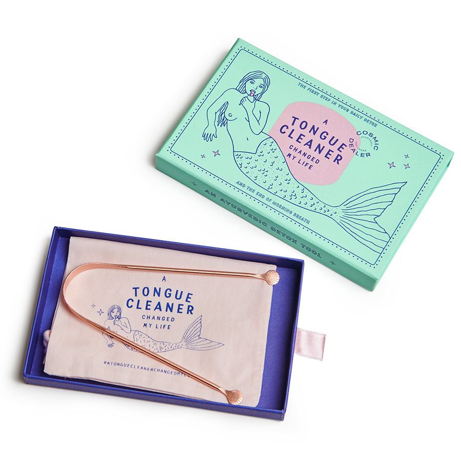 Ayurvedic Copper Tongue Cleaner