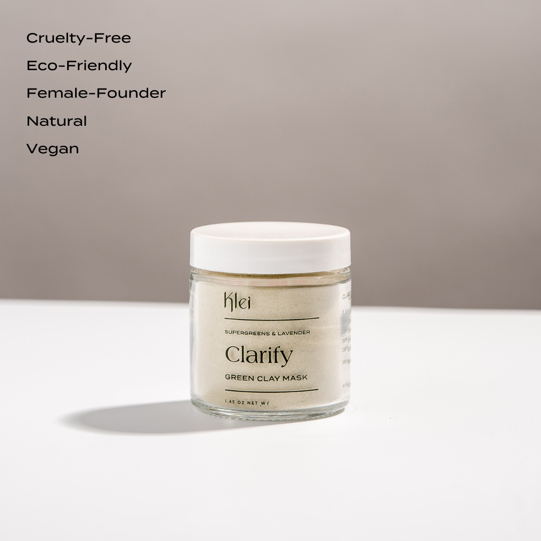 Clarify SuperGreens & Lavender Green Clay Mask