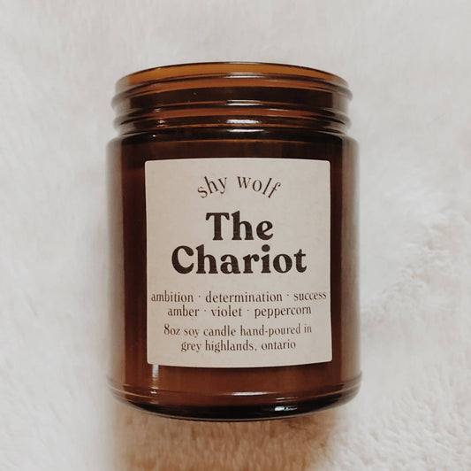 The Chariot Candle - Tarot Soy Candle