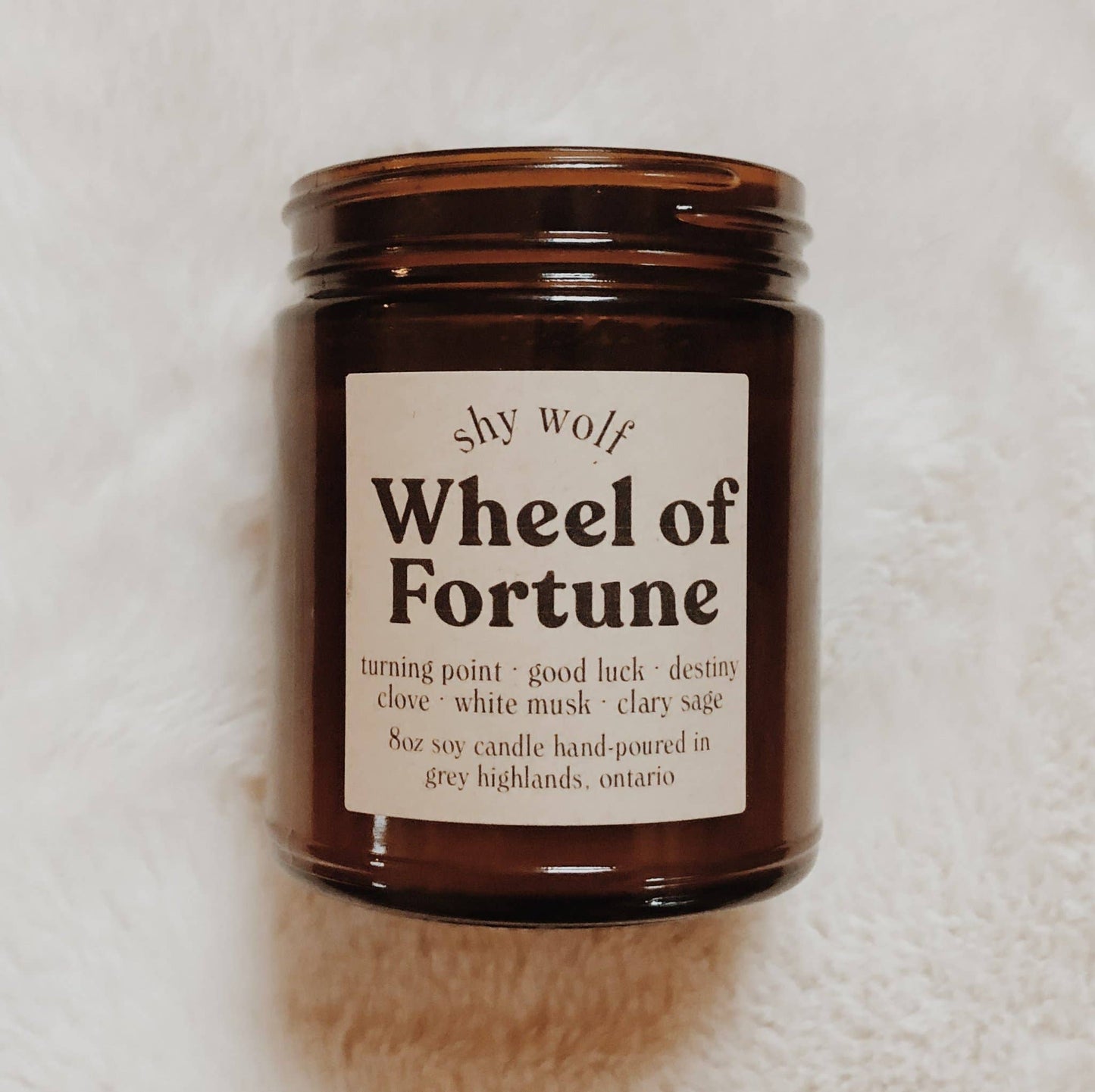 Wheel of Fortune Tarot Soy Candle